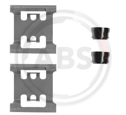 Accessory Kit, disc brake pad A.B.S. 1145Q