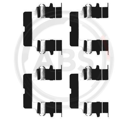 Accessory Kit, disc brake pad A.B.S. 1161Q