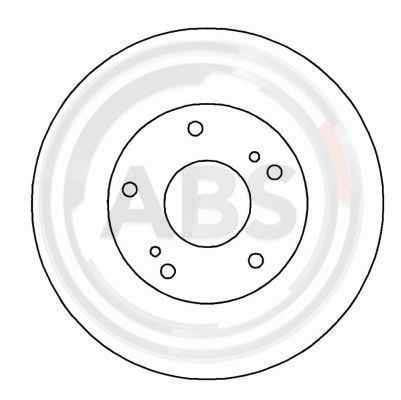 Brake Disc A.B.S. 16494