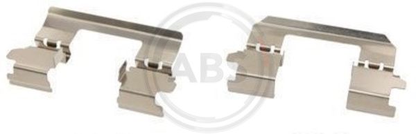 Accessory Kit, disc brake pad A.B.S. 1736Q