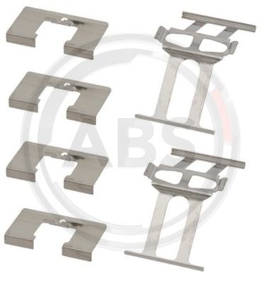 Accessory Kit, disc brake pad A.B.S. 1863Q