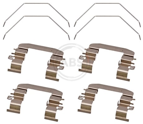 Accessory Kit, disc brake pad A.B.S. 1916Q