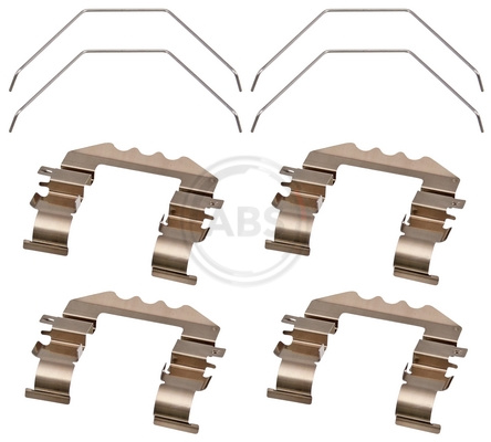 Accessory Kit, disc brake pad A.B.S. 1918Q