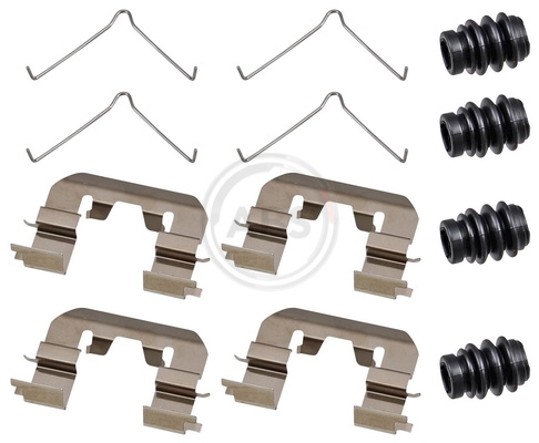 Accessory Kit, disc brake pad A.B.S. 1989Q