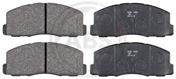 Brake Pad Set, disc brake A.B.S. 36508