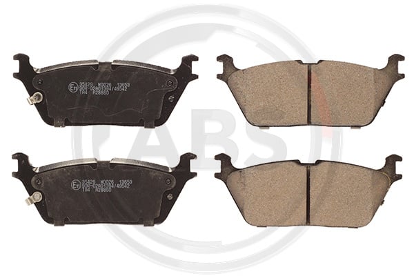Brake Pad Set, disc brake A.B.S. 35429