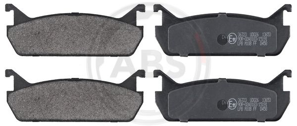Brake Pad Set, disc brake A.B.S. 36723