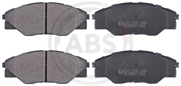 Brake Pad Set, disc brake A.B.S. 37937