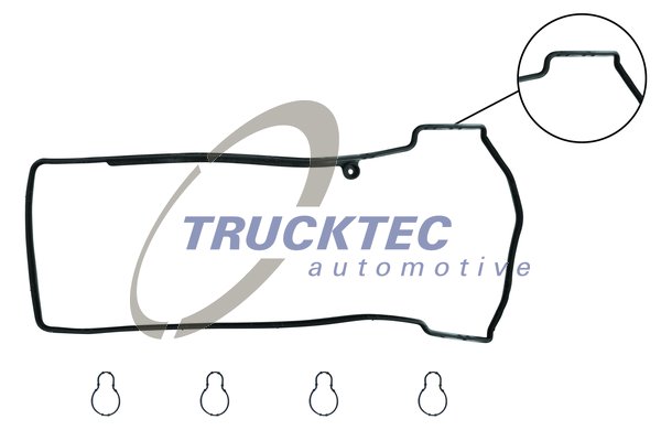 Gasket Set, cylinder head cover TRUCKTEC AUTOMOTIVE 02.10.119