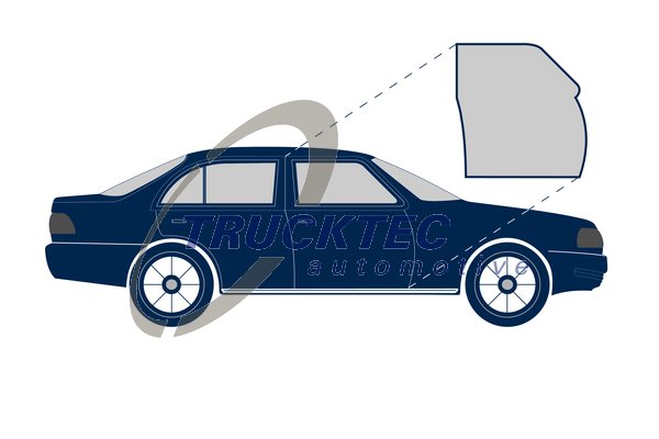 Door Seal TRUCKTEC AUTOMOTIVE 02.53.038