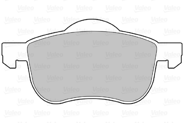 Juego de pastillas VALEO 598479