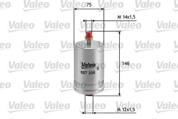 Fuel filter VALEO 587206
