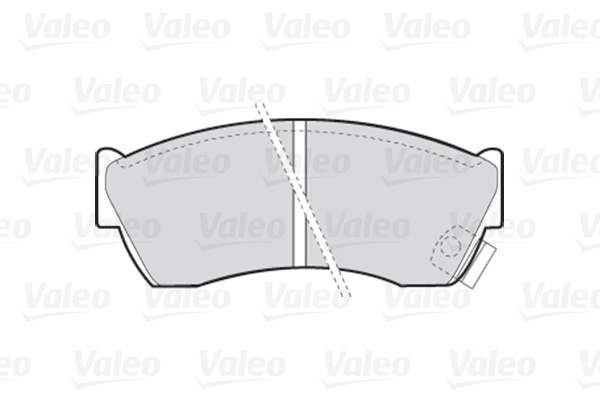 Juego de pastillas VALEO 301666