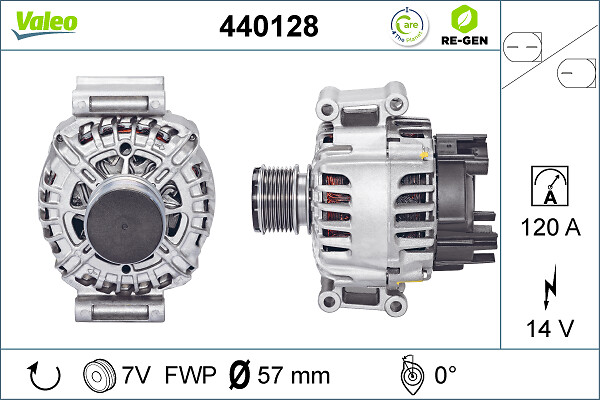 Alternator VALEO 440128