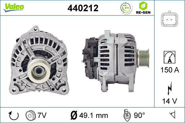 Alternator VALEO 440212