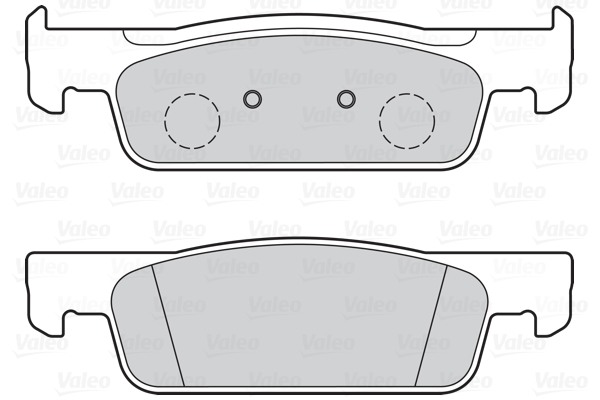 Juego de pastillas VALEO 302150