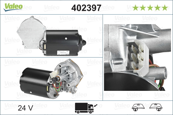 Wiper Motor VALEO 402397