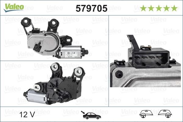 Wiper Motor VALEO 579705