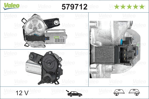 Wiper Motor VALEO 579712
