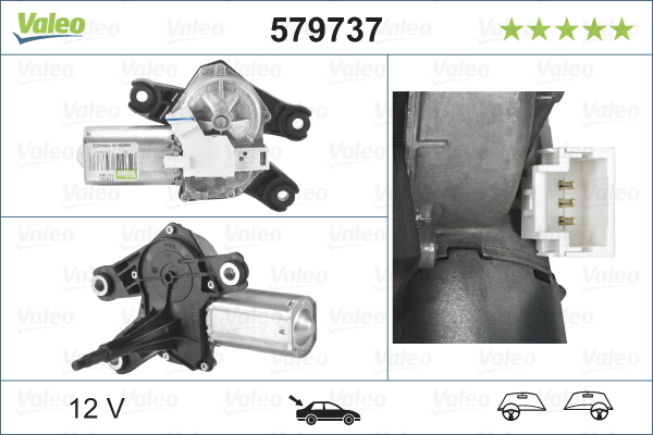 Wiper Motor VALEO 579737
