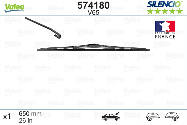 Wiper Blade VALEO 574180