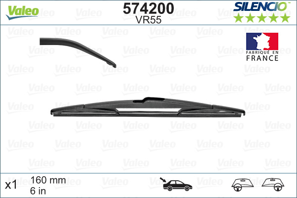Wiper Blade VALEO 574200