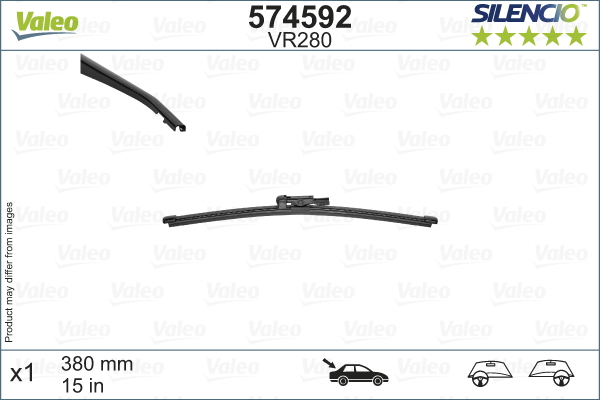 Wiper Blade VALEO 574592
