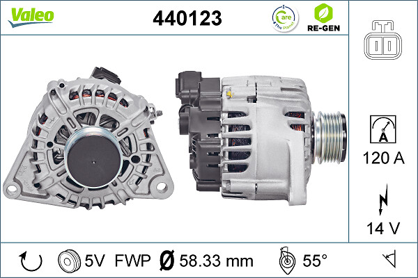 Alternator VALEO 440123