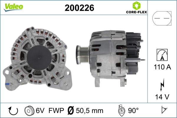 Alternator VALEO 200226