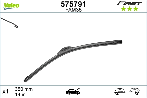 Wiper Blade VALEO 575791