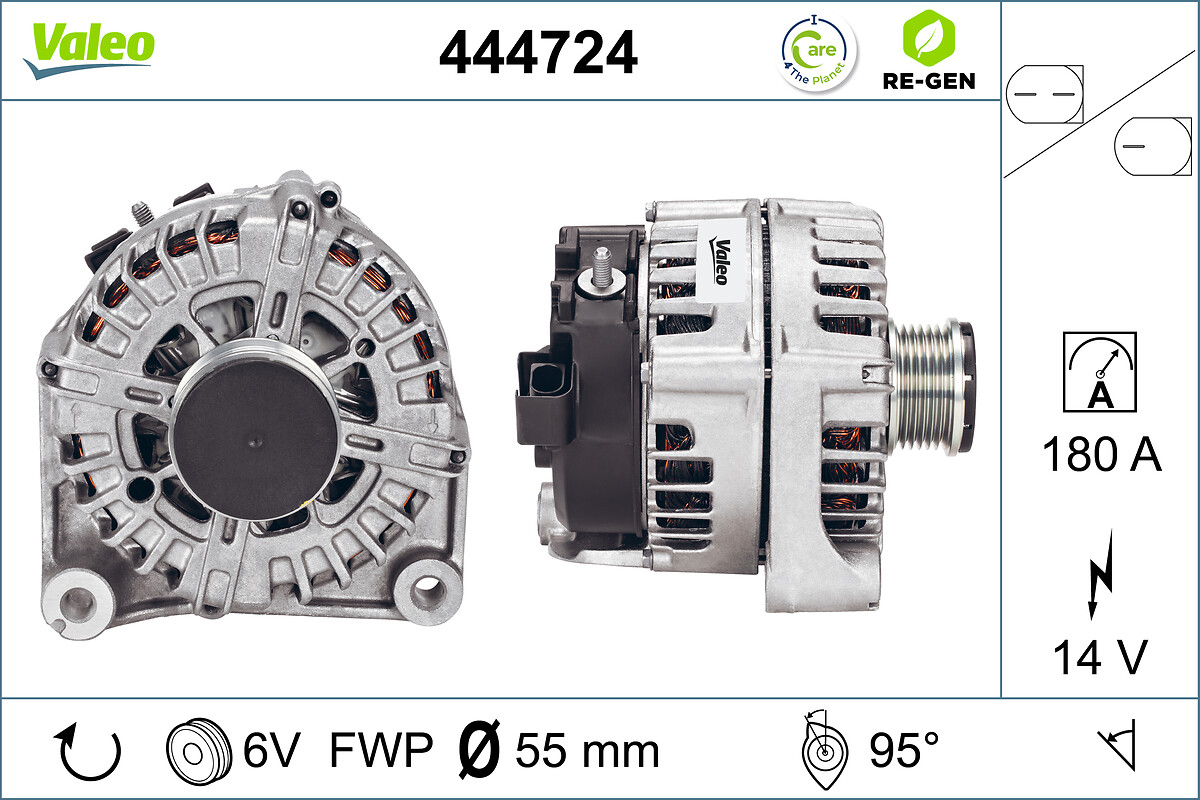 Alternator VALEO 444724