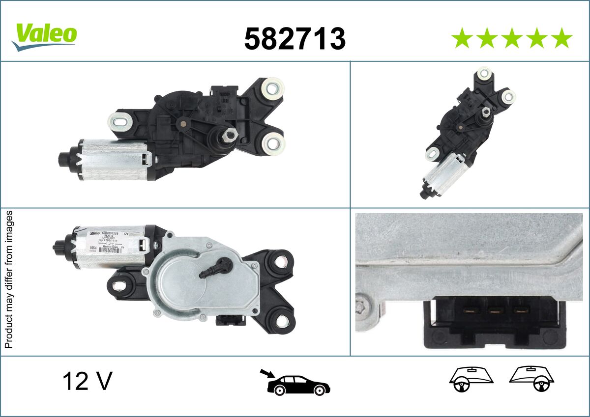 Wiper Motor VALEO 582713
