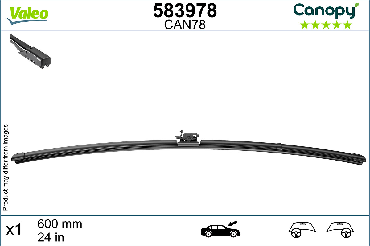Wiper Blade VALEO 583978