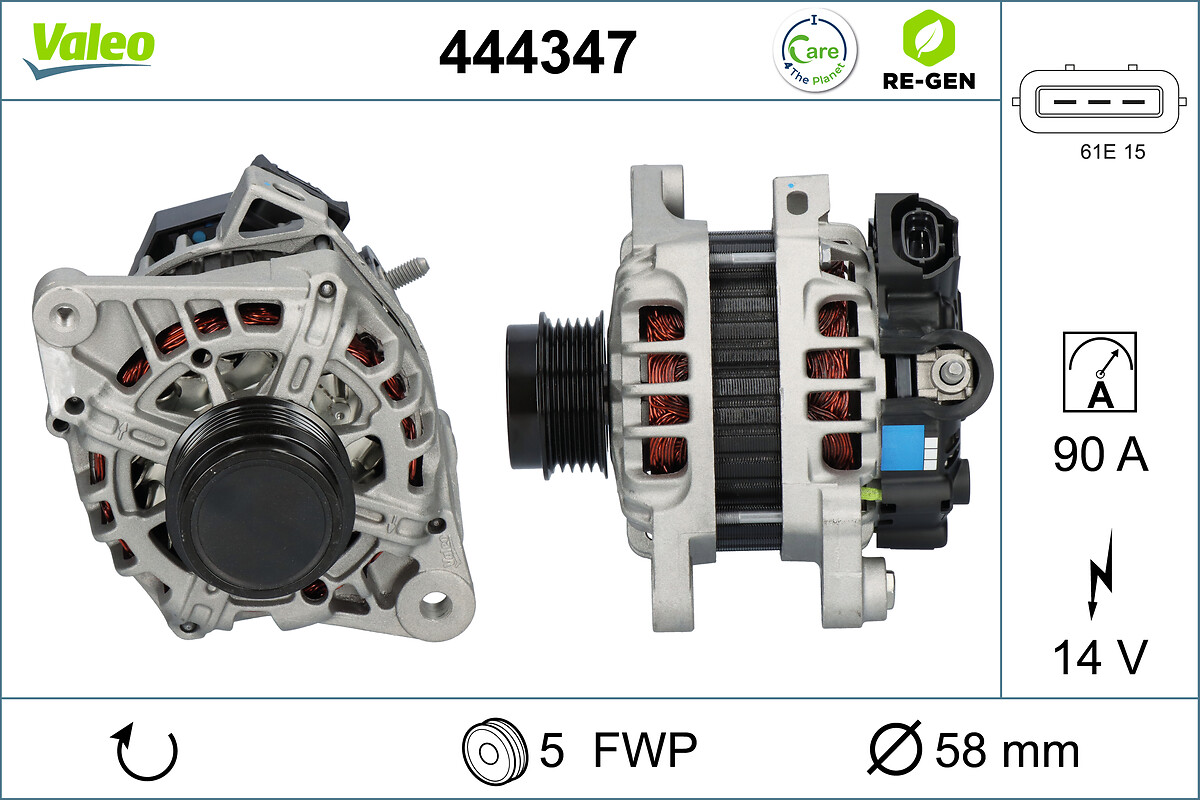 Alternator VALEO 444347