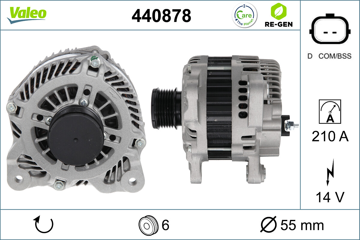 Alternator VALEO 440878