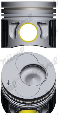Piston NÜRAL 87-114900-55