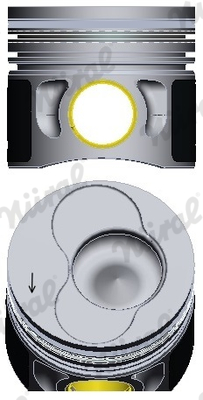 Piston NÜRAL 87-114907-46