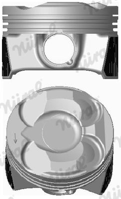 Piston NÜRAL 87-444800-00
