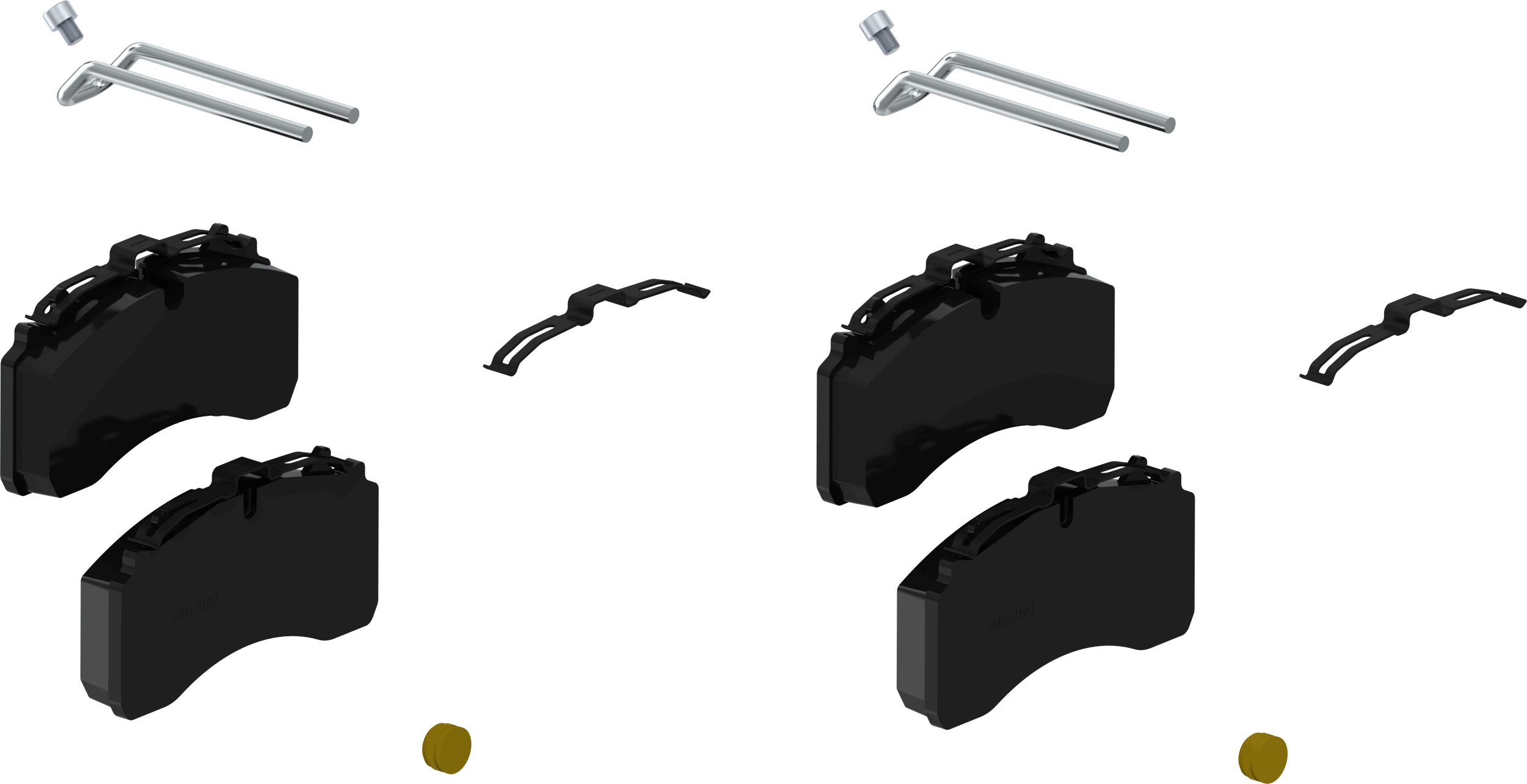 Brake Pad Set, disc brake WABCO 6402229232
