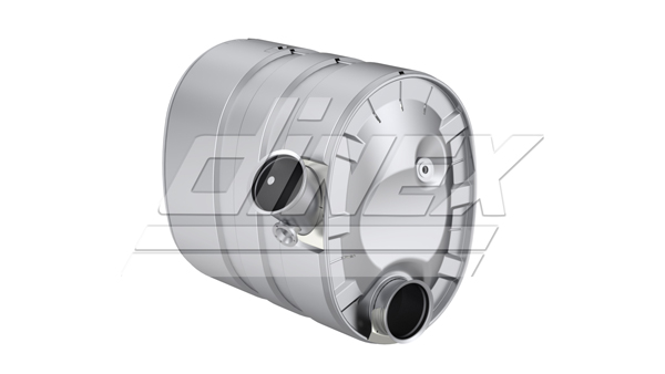 Rear Muffler DINEX 80483