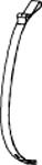 Mount, exhaust system DINEX 80805
