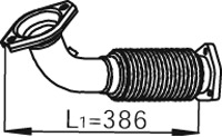 Exhaust Pipe DINEX 29290