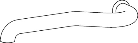 Exhaust Pipe DINEX 64793