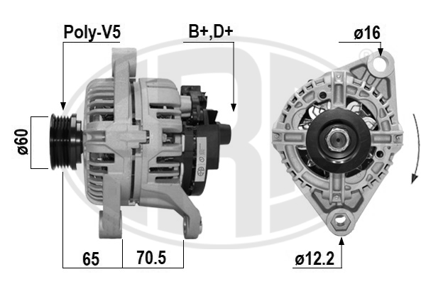 Alternator ERA 210254A