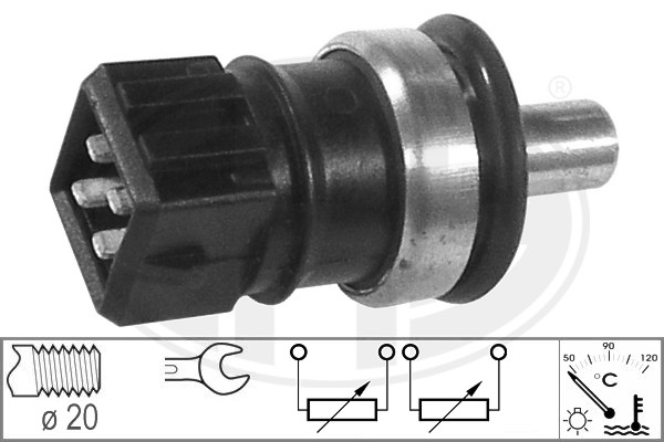Sensor, coolant temperature ERA 330636