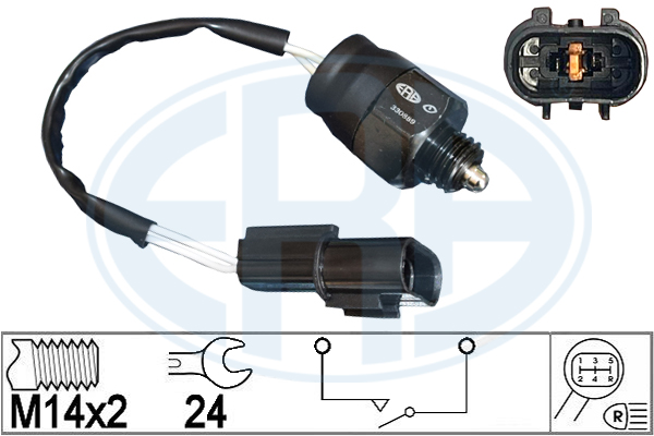 Switch, reverse light ERA 330889