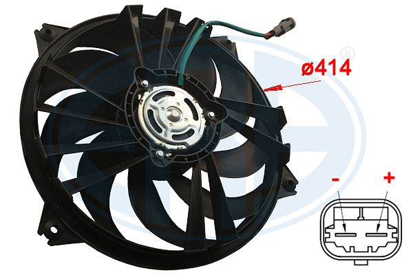 Fan, radiator ERA 352011