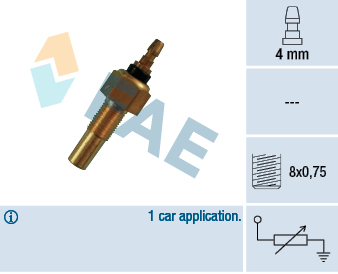 Sensor, coolant temperature FAE 32140