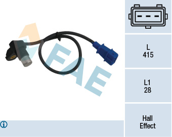 Sensor, camshaft position FAE 79227