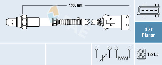 Lambda Sensor FAE 77241
